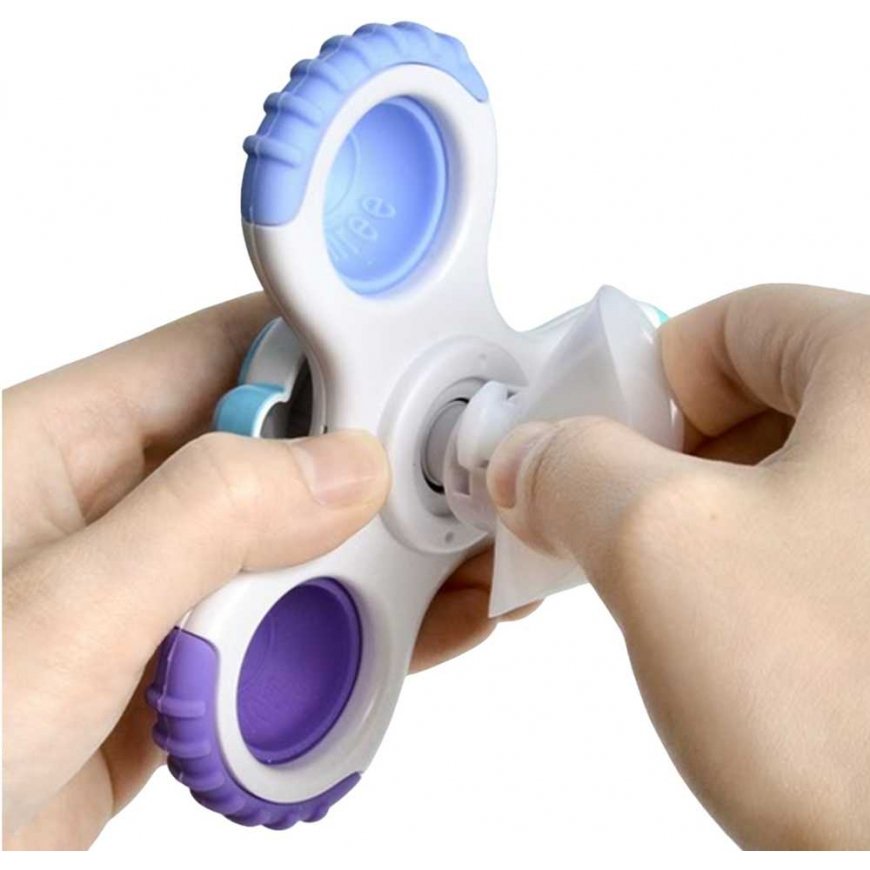 „Woopie Baby Spinner“ jutimo žaislas „Rocket Alien UFO 3 PCS“. – 5