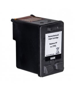 Superbulk B-H21 Black Ink for HP Printer (Replacement HP 21XL C9351A) Standard