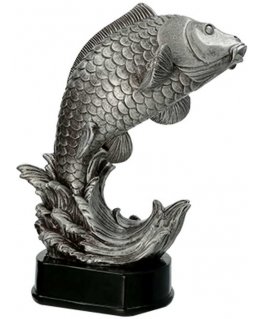 Detail Cast figure - fish - carp