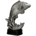 Detail Cast figure - fish - carp