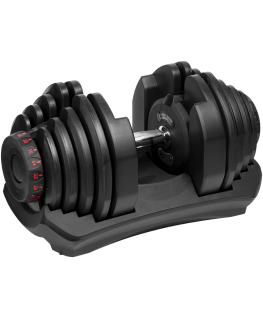 Automatic adjustable cast iron dumbbell 40 kg REBEL ACTIVE