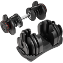 Automatic adjustable cast iron dumbbell 40 kg REBEL ACTIVE Automatic adjustable cast iron dumbbell 40 kg REBEL ACTIVE