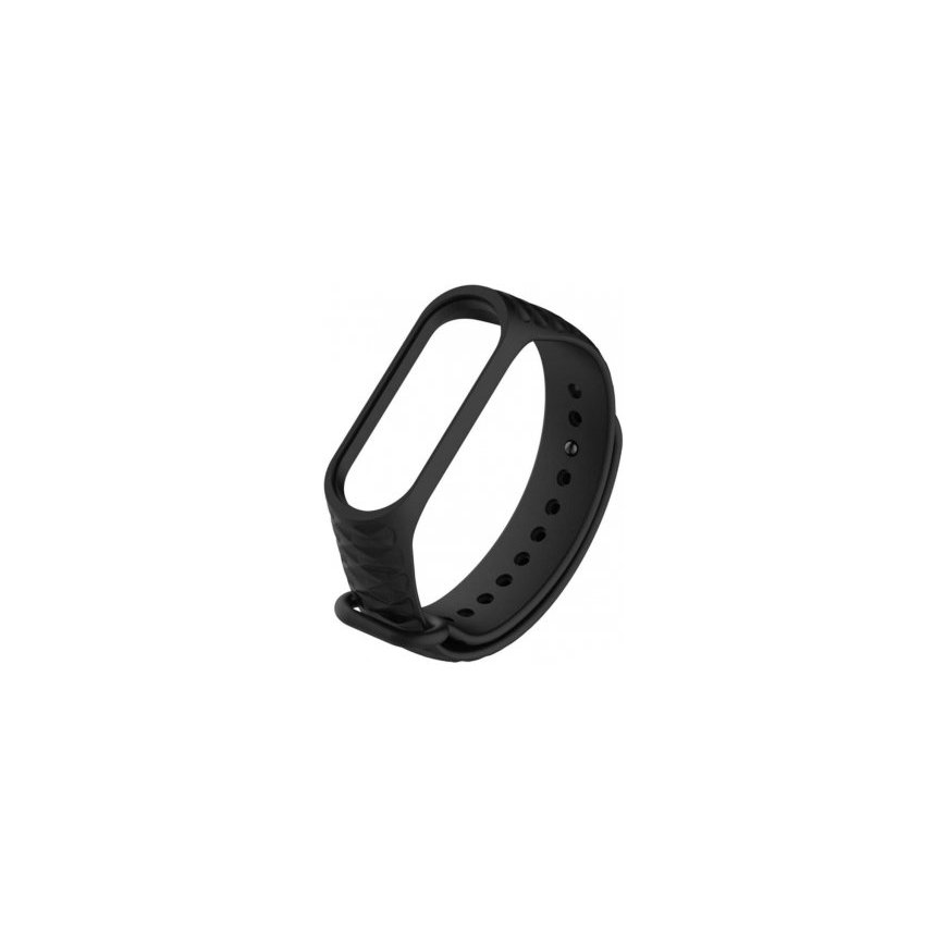 Beline pasek Mi Band 3|4 czarny|black ver2