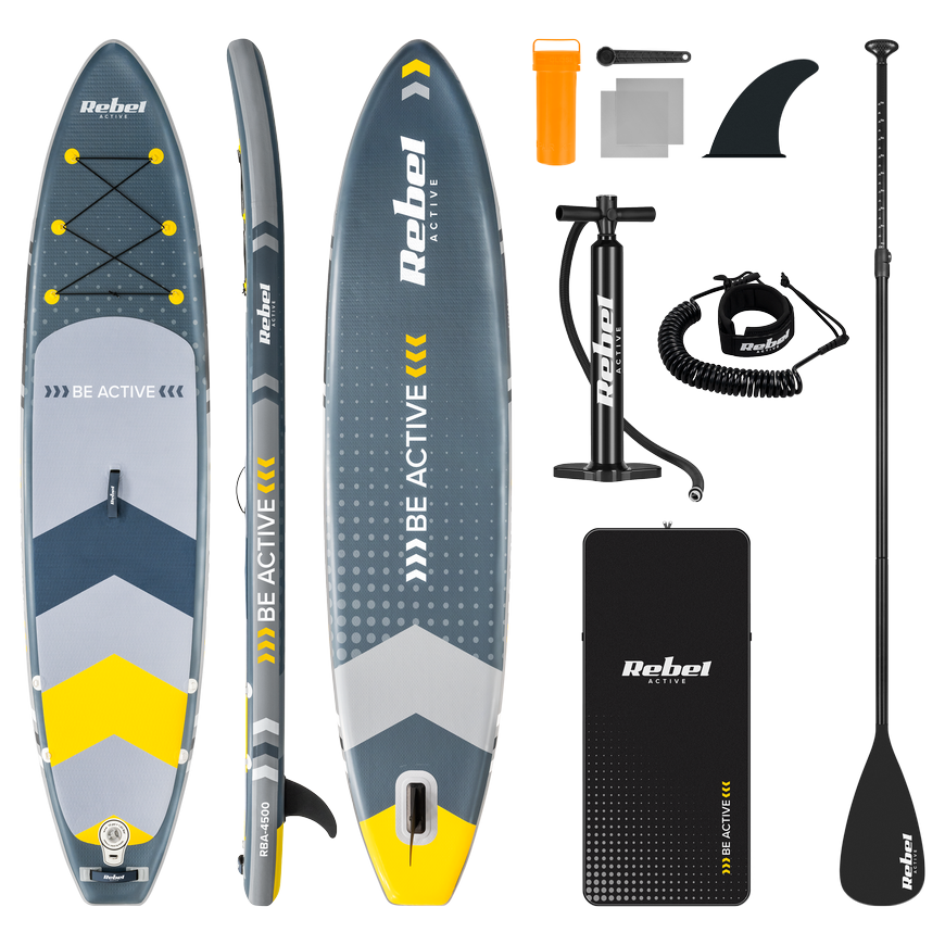 REBEL ACTIVE inflatable SUP board 350x80x15cm. – 3