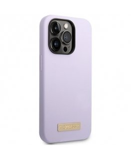 Guess GUHMP14LSBPLU iPhone 14 Pro 6,1" fioletowy|purple hard cas