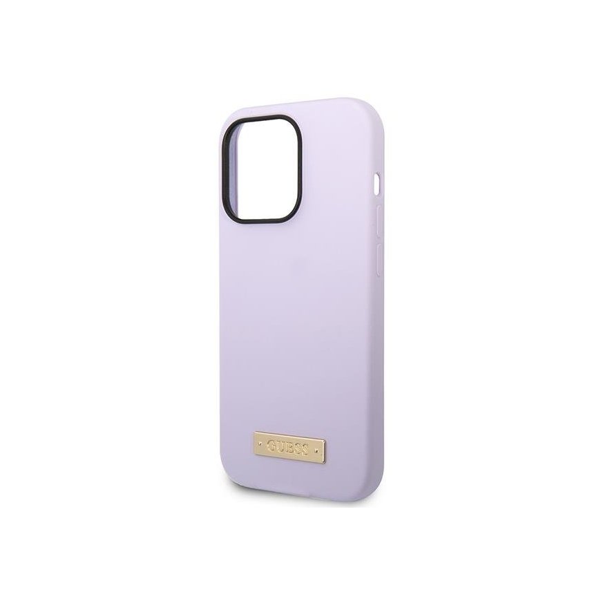 Guess GUHMP14LSBPLU iPhone 14 Pro 6,1" fioletowy|purple hard cas – 2