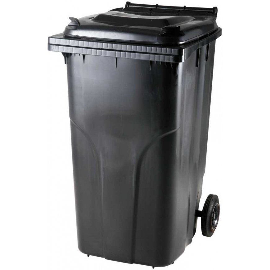 Container for waste and garbage CERTIFICATES Europlast Austria - black 240L