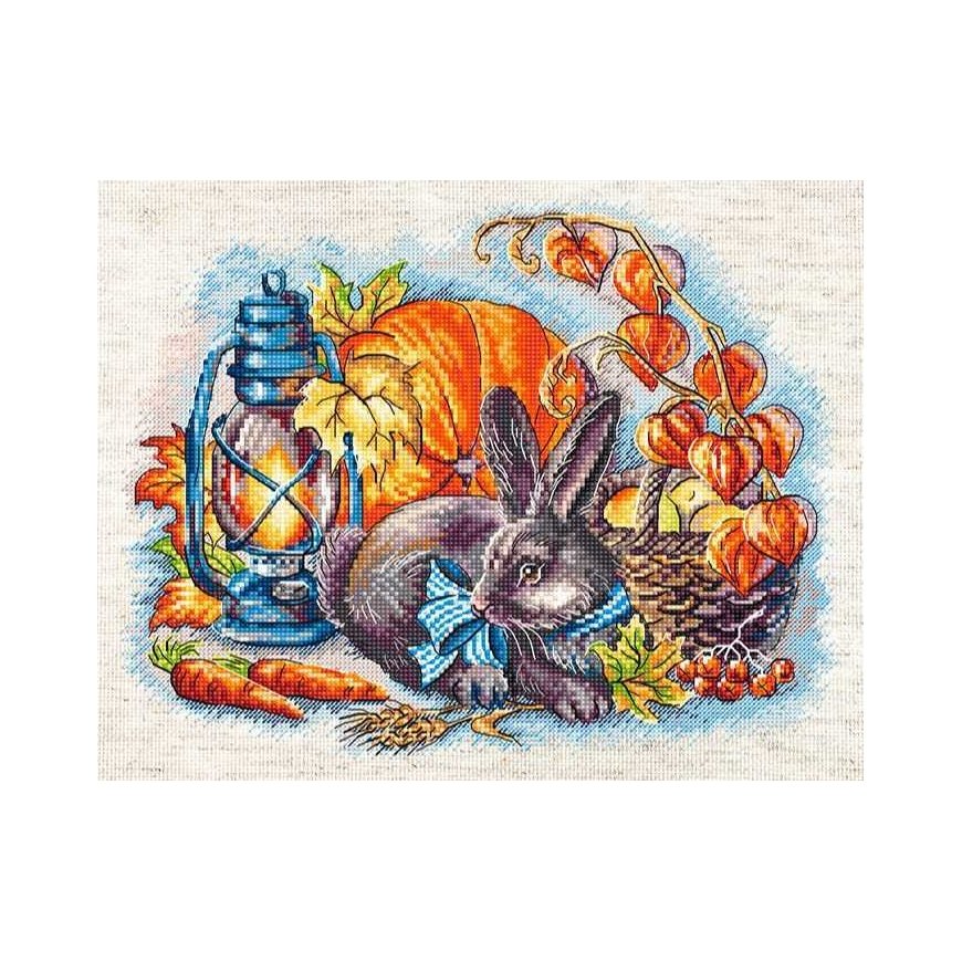 luca S Ruduo su triušiu 25x20 cm SLETIL8998