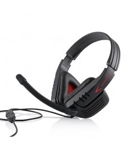 Modecom MC-823 Ranger Headset Wired Head-band Gaming Black, Red