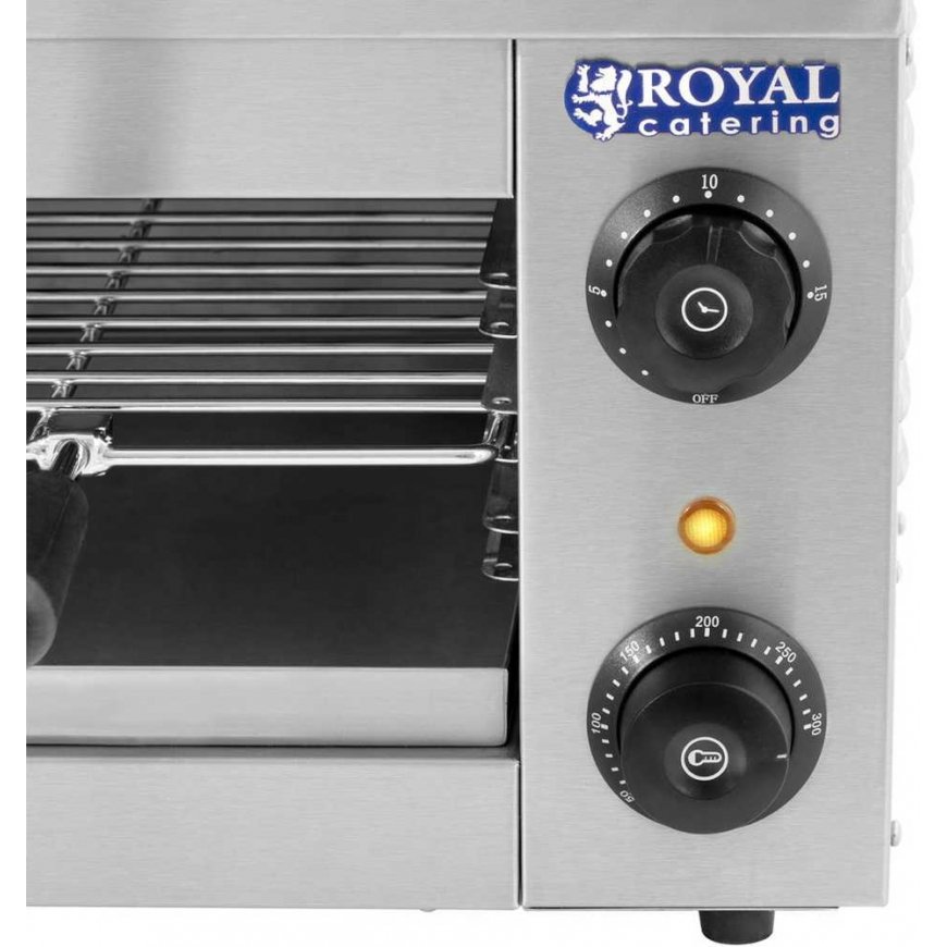 Toaster Royal Catering Fryer toaster salamander do zapiekanek 50-300C 2000 W – 3