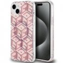 Guess GUHMP15MHGCUSTGP iPhone 15 Plus | 14 Plus 6.7" różowy|pink Guess GUHMP15MHGCUSTGP iPhone 15 Plus | 14 Plus 6.7" różowy|pink