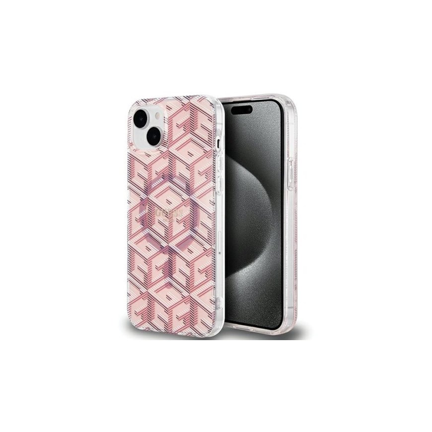 Guess GUHMP15MHGCUSTGP iPhone 15 Plus | 14 Plus 6.7" różowy|pink – 2