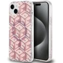 Guess GUHMP15MHGCUSTGP iPhone 15 Plus | 14 Plus 6.7" różowy|pink Guess GUHMP15MHGCUSTGP iPhone 15 Plus | 14 Plus 6.7" różowy|pink