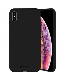 Mercury Silicone Samsung A72 5G A726 czarny|black