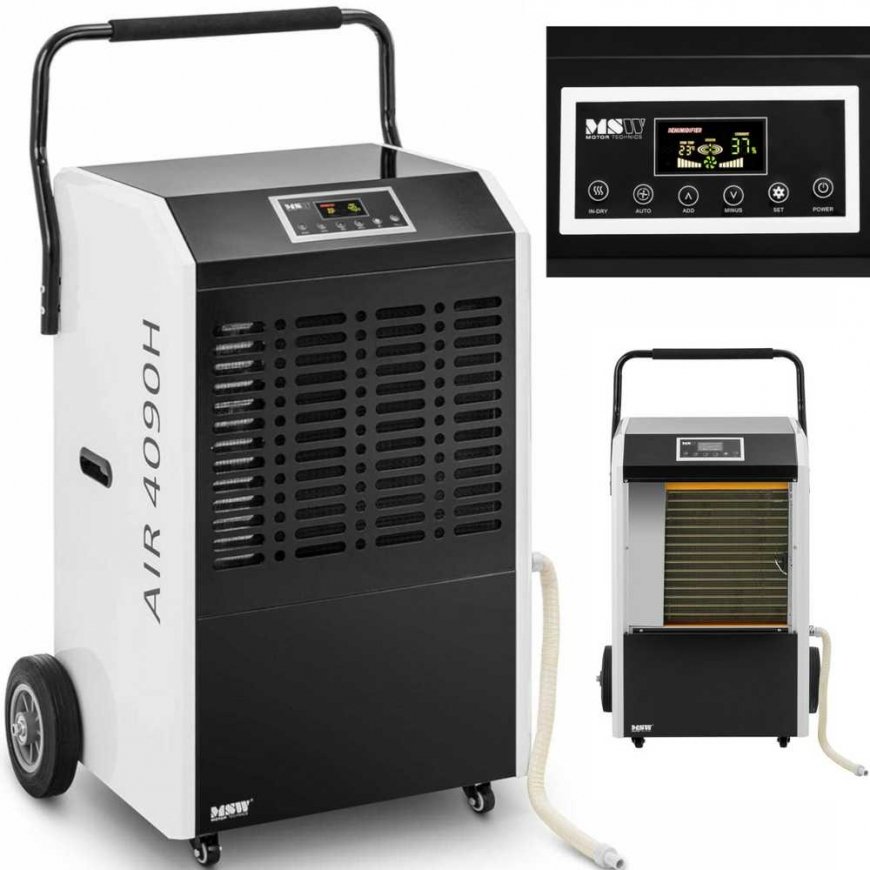 MSW Air dryer pochłaniacz wilgoci industrial budowlany 1300 W 857 m3/h do 100 m2