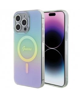 Guess GUHCP15LPGS4TDW iPhone 15 Pro 6.1" brązowy|brown hardcase