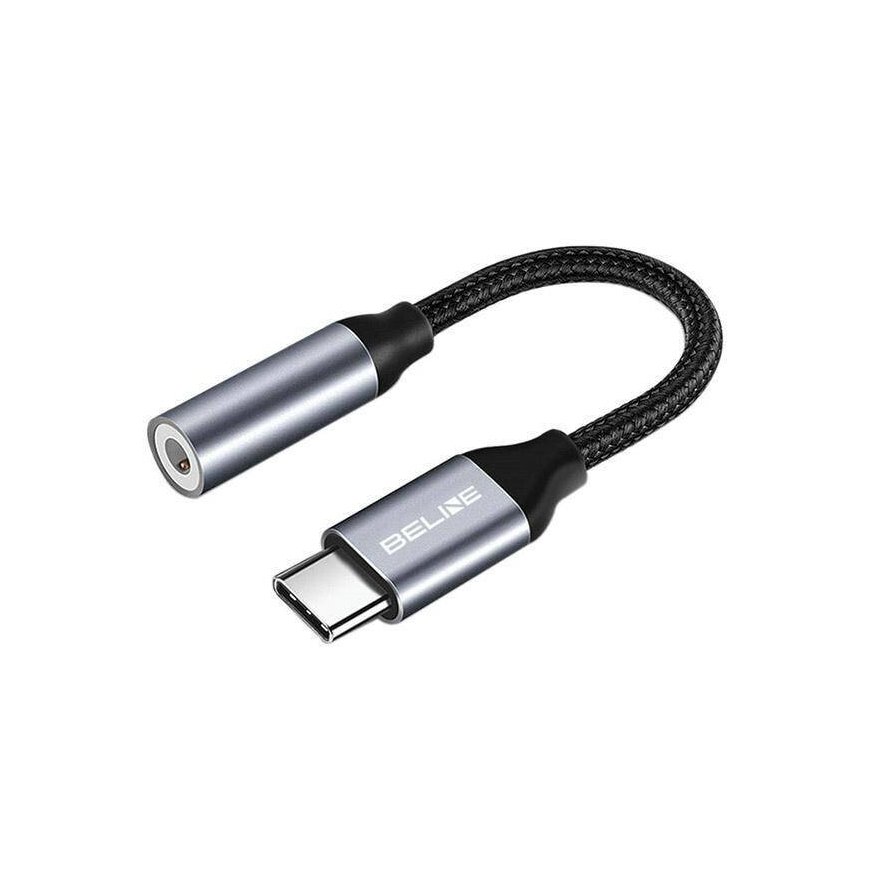 Beline Adapter USB-C|Jack 3,5mm szary|gray DAC Samsung|iPhone 15 – 2