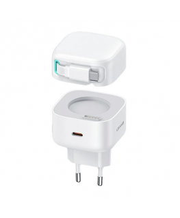 USAMS Ład. siec. 1xUSB-C ze zwijanym kablem USB-C (only head) PD
