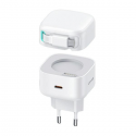 USAMS Ład. siec. 1xUSB-C ze zwijanym kablem USB-C (only head) PD USAMS Ład. siec. 1xUSB-C ze zwijanym kablem USB-C (only head) PD