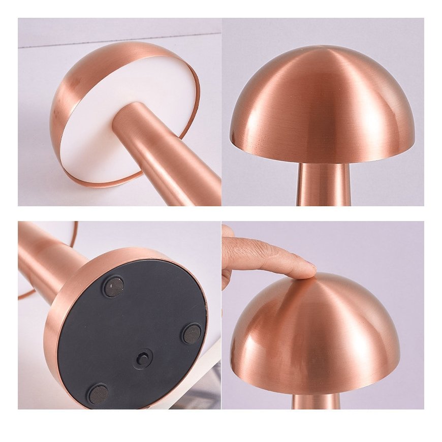 Night lamp WDL-04 wireless rose gold