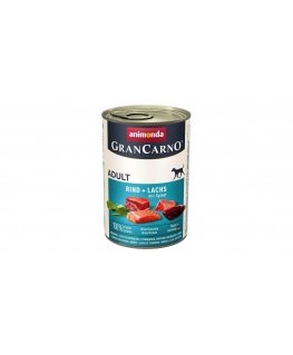 ANIMONDA Grancarno Adult with salmon and spinach - wet dog food - 400 g