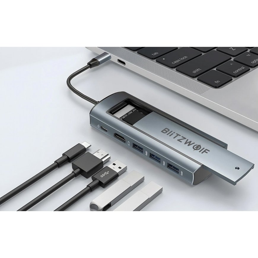 Adapter 6in1 HUB Blitzwolf BW-Neo TH13 – 2