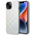Karl Lagerfeld Iridescent Monogram Case for iPhone 14 Plus Silve Karl Lagerfeld Iridescent Monogram Case for iPhone 14 Plus Silve