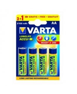 Varta Accumulator r6 2100mah 4 pcs. ready for 2 uses