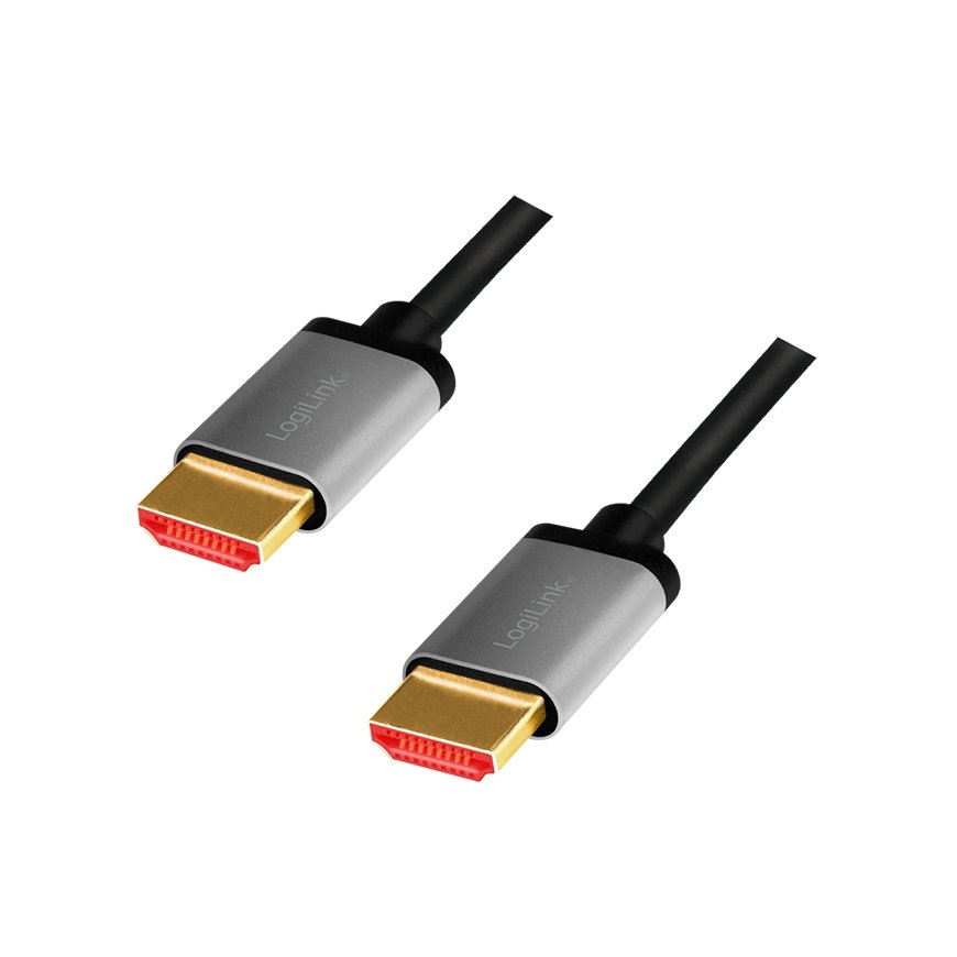 LogiLink CHA0104 HDMI-kaabel 1 m HDMI tüüp A (Standard) Must