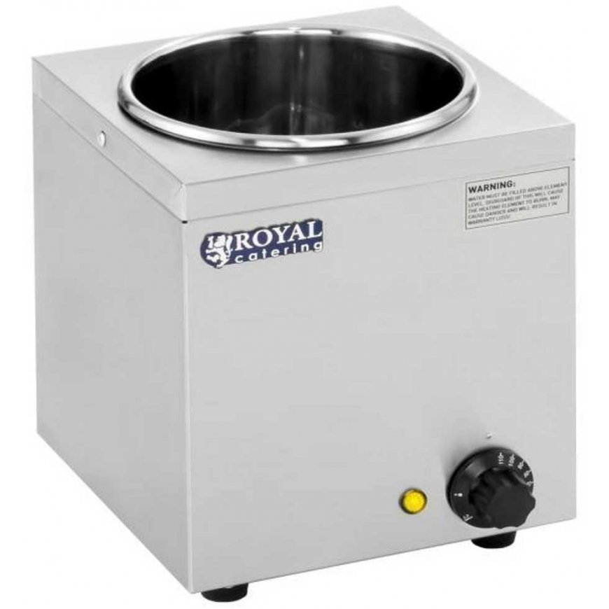 Royal Catering Bain-marie electric soup heater 150W 230V 3.8L – 4