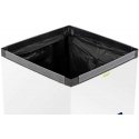 Ulsonix Plieninis konteineris atliekų, atliekų, popieriaus rūšiavimui, 30,5x30,5x70cm, 60L Ulsonix Plieninis konteineris atliekų, atliekų, popieriaus rūšiavimui, 30,5x30,5x70cm, 60L