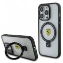Ferrari Ring Stand MagSafe Back Case for Apple iPhone 15 Pro Ferrari Ring Stand MagSafe Back Case for Apple iPhone 15 Pro