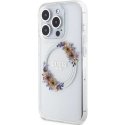 Guess PC|TPU Flowers Ring Glossy Logo MagSafe Case for iPhone 15 Guess PC|TPU Flowers Ring Glossy Logo MagSafe Case for iPhone 15