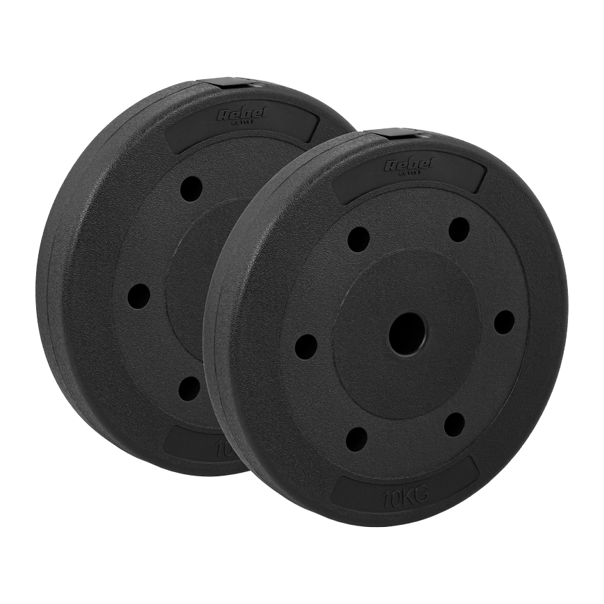 Set of bituminous loads 2x10kg, hole 31mm, REBEL ACTIVE – 2