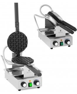 Royal Catering Waffle bąbelkowa do gofrów bubble waffle TEFLON 1400 W