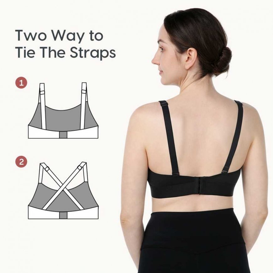 MOMCOZY ELECTRIC PUMP HANDS FREE BRA SIZE L BLACK YN10 – 5