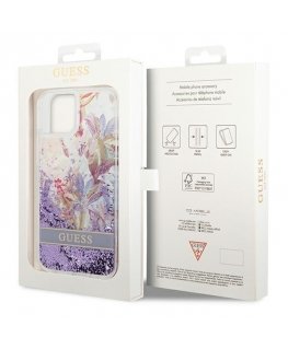 Guess GUHCP14MLFLSU iPhone 14 Plus 6,7" fioletowy|purple hardcas