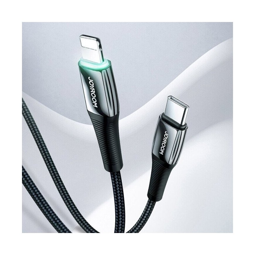Joyroom USB Type C - Lightning cable Power Delivery 20W 2.4A 1. – 2