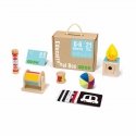 Tooky Toys TOOKY TOY Box XXL Montessori educational 6in1 sensory box 0-6 months.