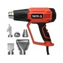 Yato YT-82296 celtniecības fēns Karstā gaisa pistole 500 l/min 650 °C 1600 W Melns, Oranžs