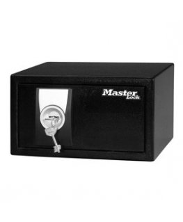 MASTER LOCK X031ML Kaasaskantav seif Teras Must