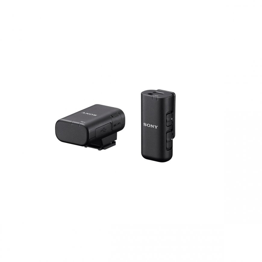 Sony ECM-W3S Melns Digitālās kameras mikrofons