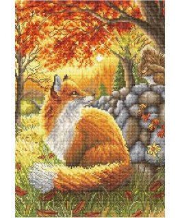 luca S The little fox's friend 27x19 cm SLETIL8061