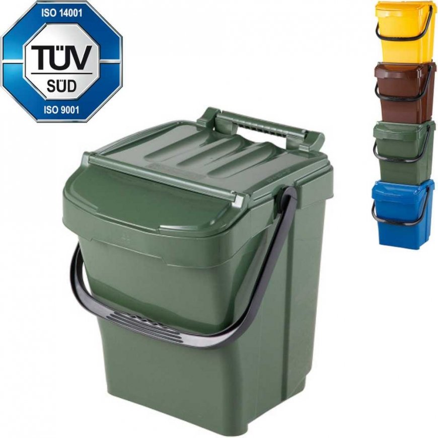 Sartori Ambiente URBA PLUS 40L waste sorting container - green – 2