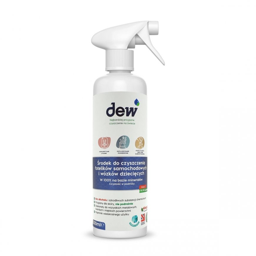 Dew Child Care Środek do Czyszczenia Fotelików Samochodowych i Wózków Dziecięcych 500 ml – 2
