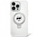 Karl Lagerfeld Ring Stand Choupette Head MagSafe Back Case for Apple iPhone 15 Karl Lagerfeld Ring Stand Choupette Head MagSafe Back Case for Apple iPhone 15