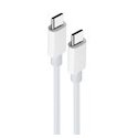 Maxlife MXUC-05 cable USB-C - USB-C 1,0 m 60W white