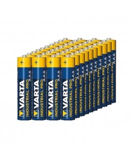 40x Bateria R-03 LR3 AAA šarminė Varta Industrial (folia4)