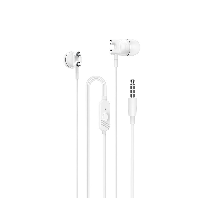 Borofone Earphones BM72 Majestic white