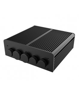 Akasa Pascal PX Erittäin pieni koko ja muoto Musta